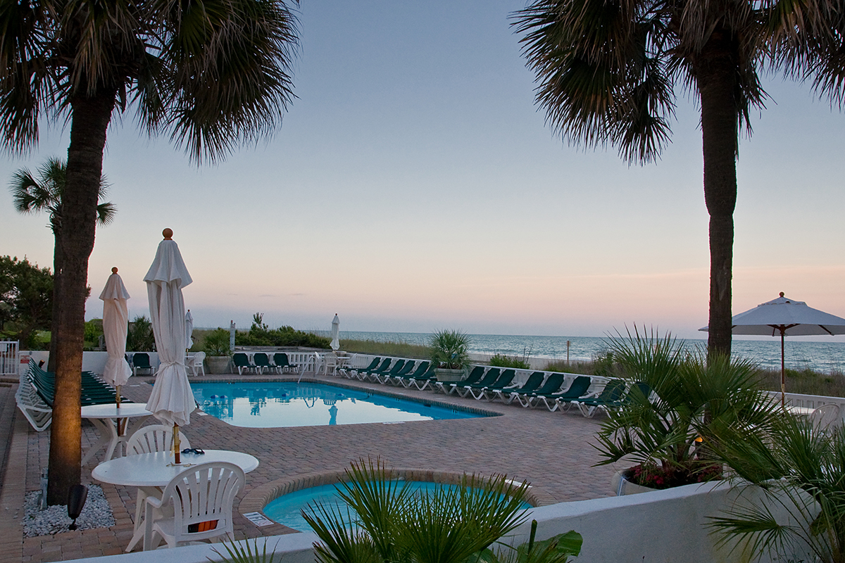 Caribbean Jamaican Pool Deck