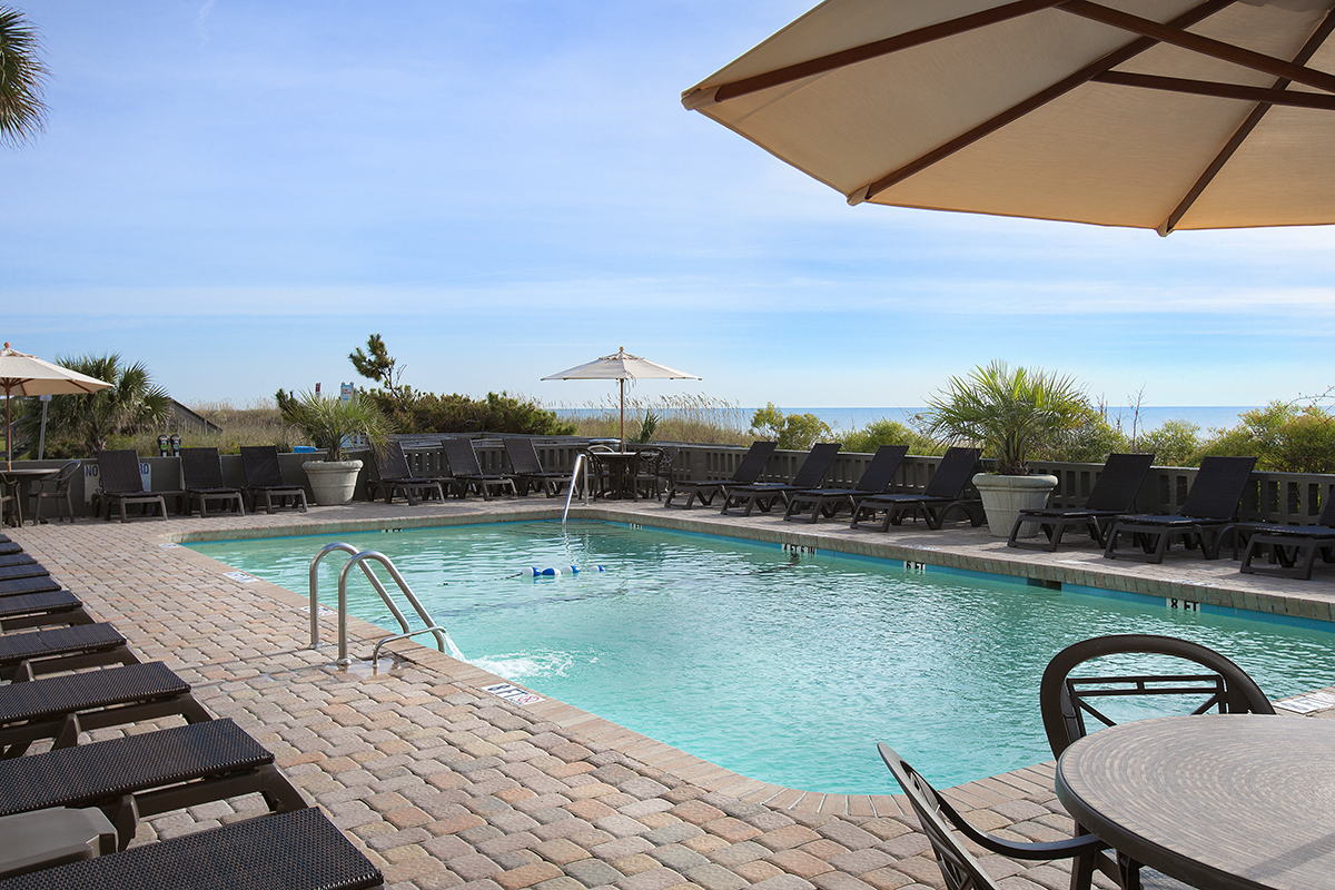 Caribbean Jamaican Pool Deck